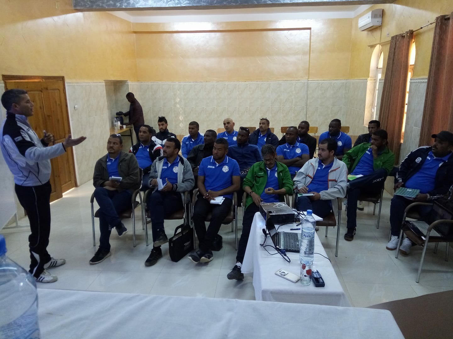 افتتاح تربص المدربين لنيل شهادة  فاف 1 دورة 2 