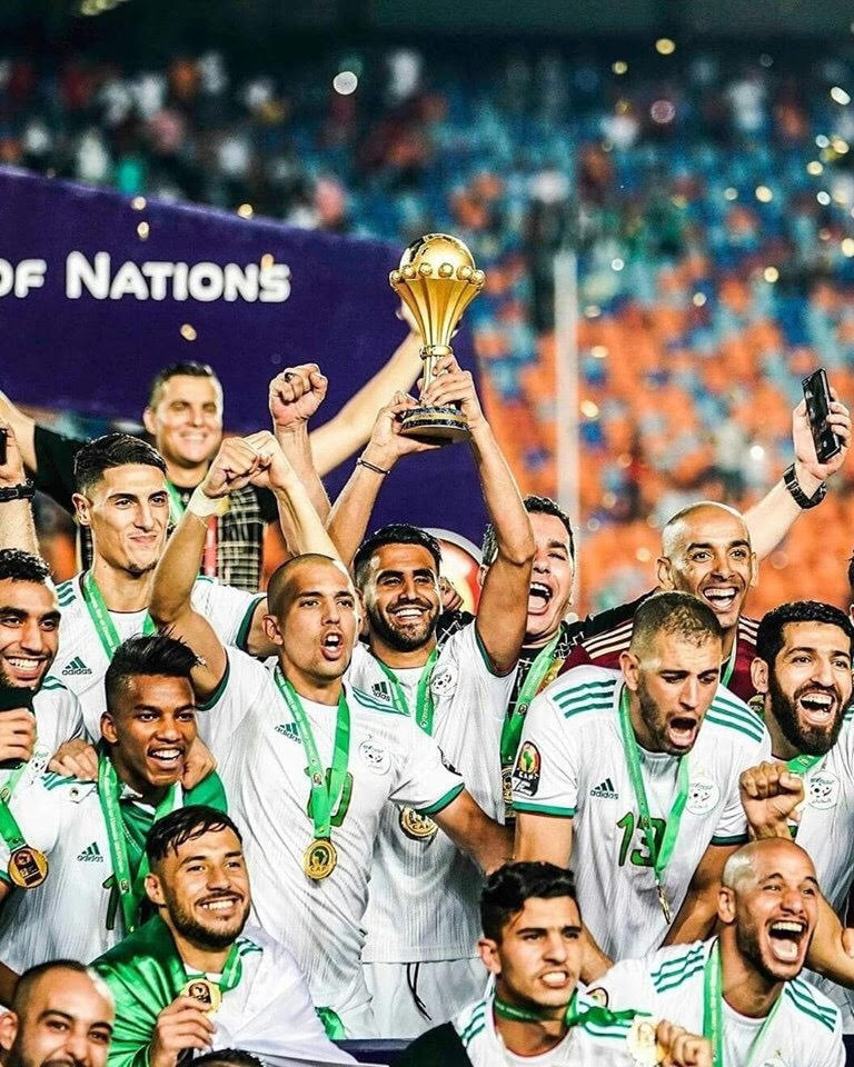 المنتخب الوطني الجزائري بطلا لأمم إفريقيا